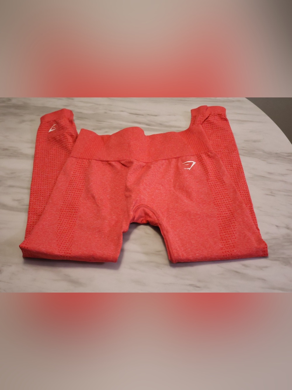 Gymshark Coral Seamless High-Waist Leggings
